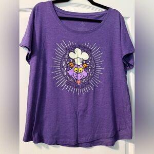 Disney Purple Figment Chef 2018 Food & Wine Graphic Tee
